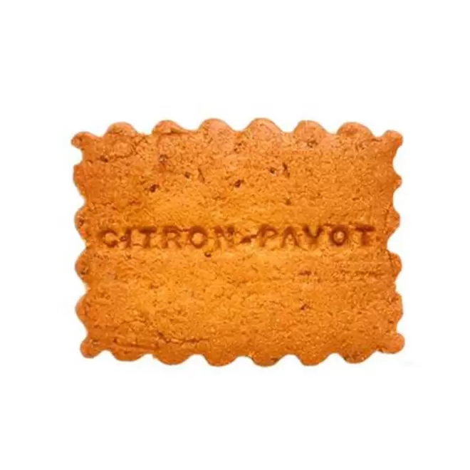 BISCUIT PERSONNALISABLE 'LOVELY' - citron pavot