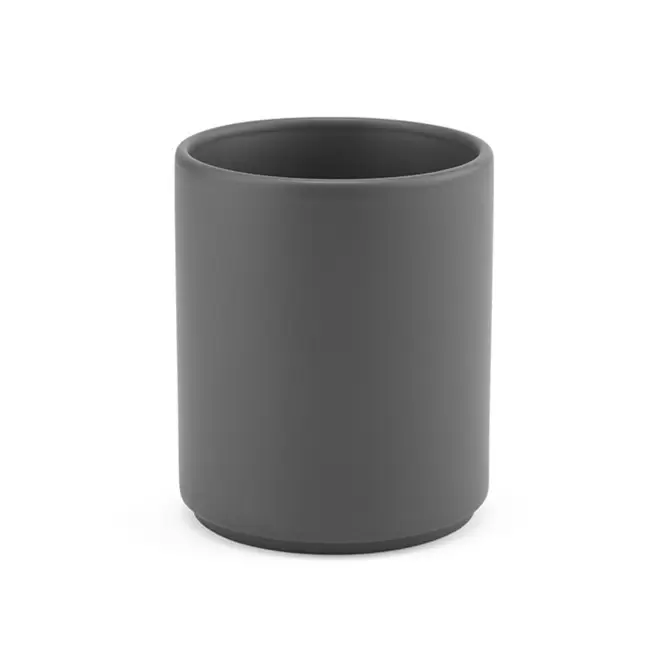 MUG CERAMIQUE 250 ML PERSONNALISABLE 'CAFLO' - gris foncé