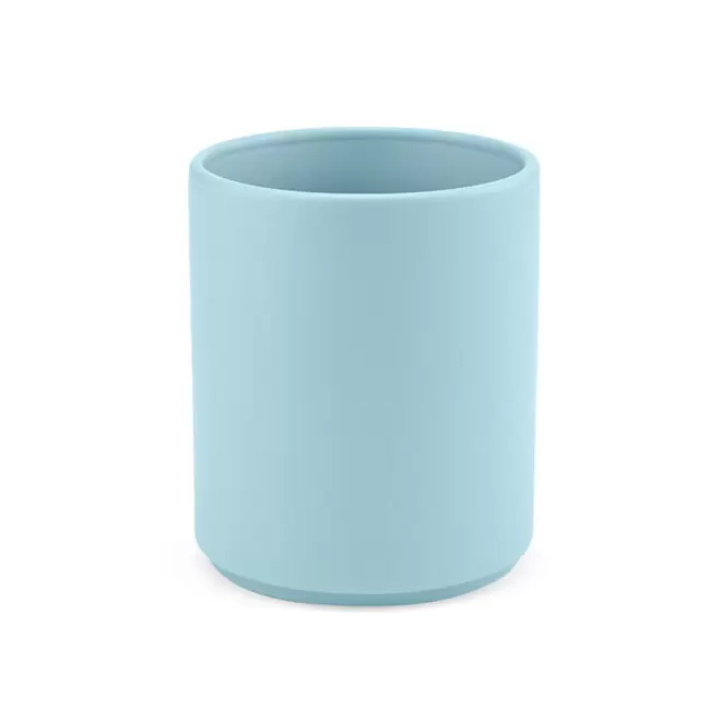 MUG CERAMIQUE 250 ML PERSONNALISABLE 'CAFLO' - bleu pastel