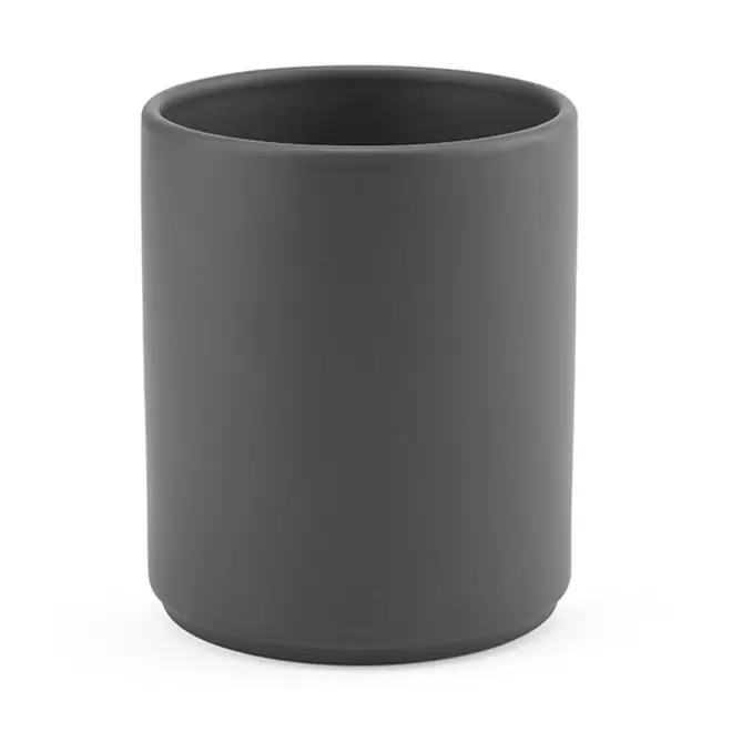 MUG CERAMIQUE 350 ML PERSONNALISABLE 'CAFLO' - gris foncé
