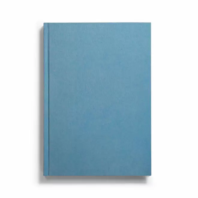 CARNET COUVERTURE RIGIDE PERSONNALISABLE 'FRENCHIE'  - bleu