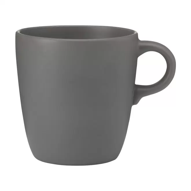 MUG CERAMIQUE 375 ML PERSONNALISABLE 'PANOLE' - gris