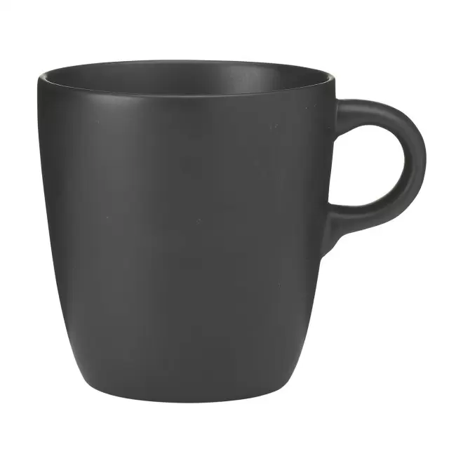 MUG CERAMIQUE 375 ML PERSONNALISABLE 'PANOLE' - noir