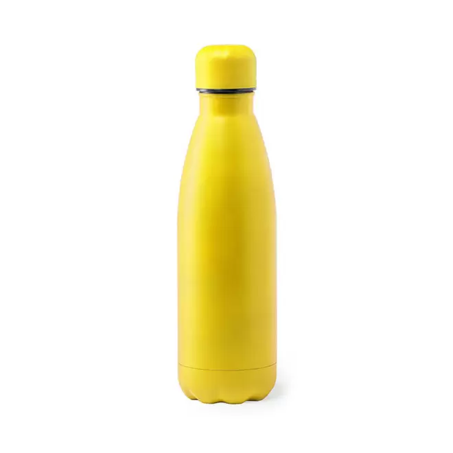 BOUTEILLE PUBLICITAIRE À FINITION MATE 790ML 'BROUDO' - jaune