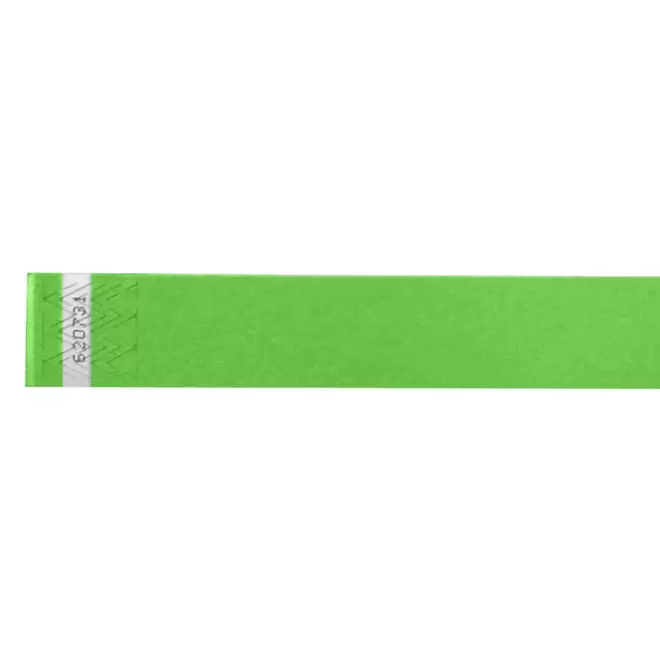 BRACELET EN PAPIER TYVEK® PERSONNALISABLE 'GUEST' 2.5 - lime
