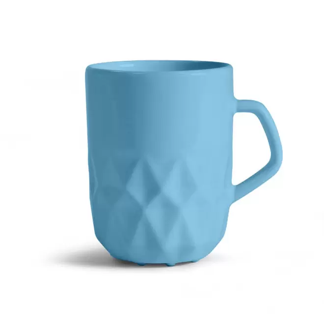 MUG CERAMIQUE PERSONNALISABLE EUROPE 280 ML 'CELESTA' - bleu ciel