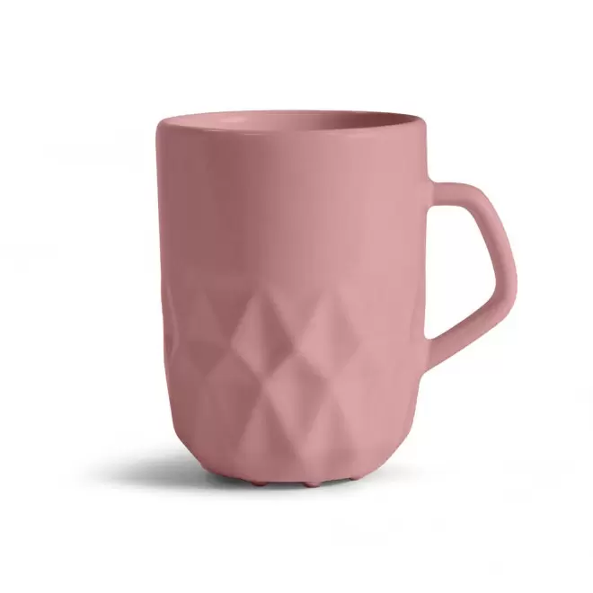 MUG CERAMIQUE PERSONNALISABLE EUROPE 280 ML 'CELESTA' - rose