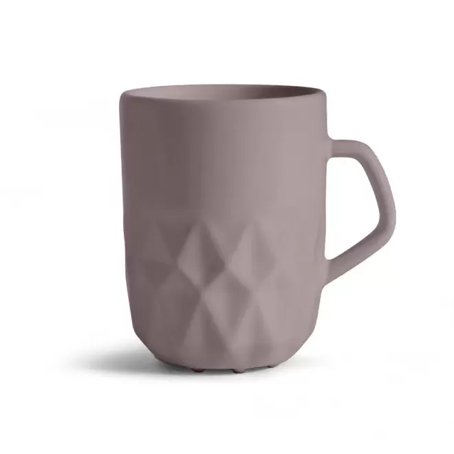 MUG CERAMIQUE PERSONNALISABLE EUROPE 280 ML 'CELESTA' - taupe mat