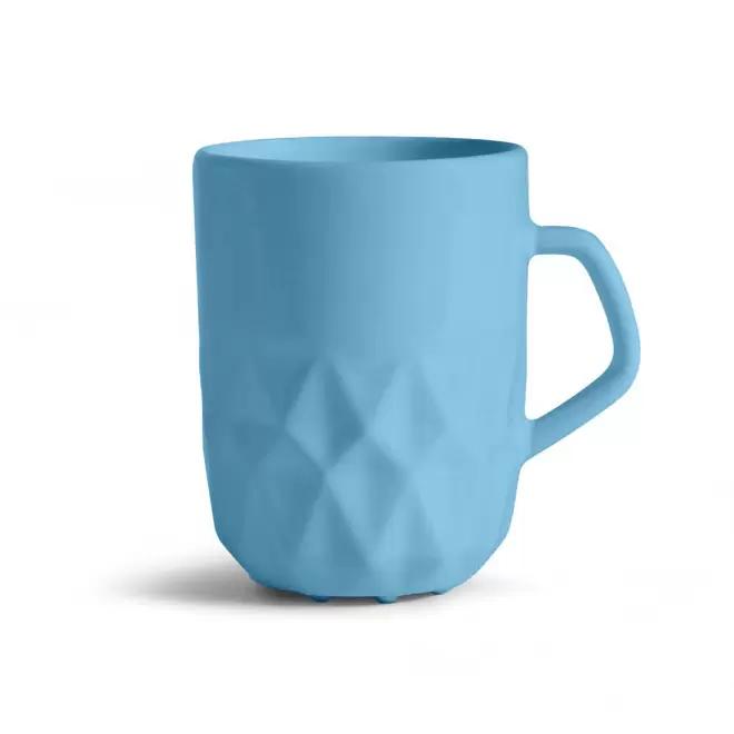 MUG CERAMIQUE PERSONNALISABLE EUROPE 280 ML 'CELESTA' - bleu ciel mat