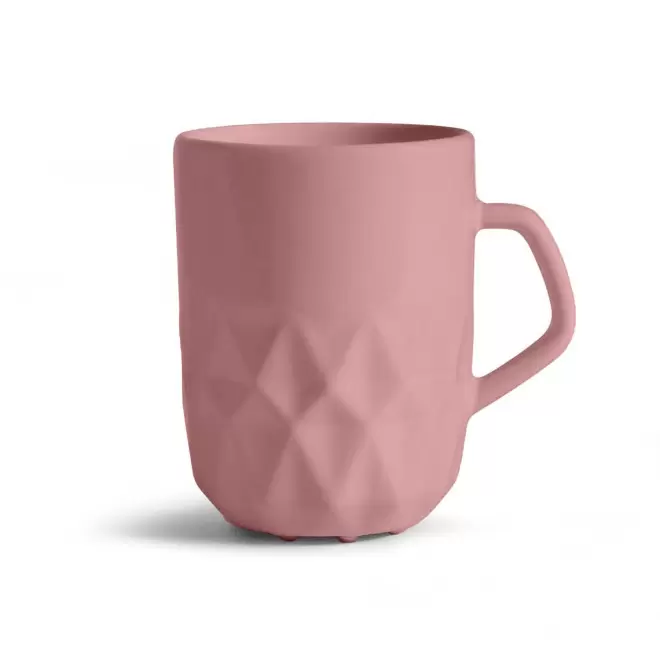 MUG CERAMIQUE PERSONNALISABLE EUROPE 280 ML 'CELESTA' - rose mat