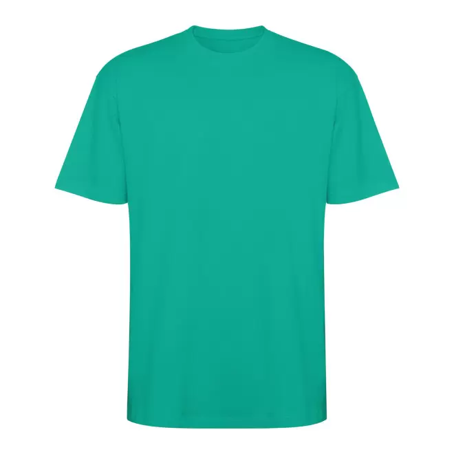 TEE-SHIRT MIXTE COULEUR PERSONNALISE 'BULL' - turquoise