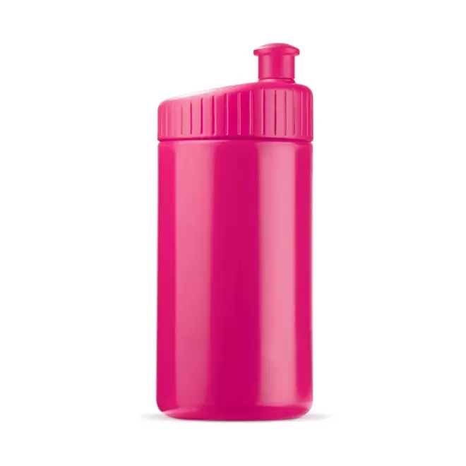 GOURDE DE SPORT PUBLICITAIRE 500ML OPAQUE COLORE 'TRAIL' - rose