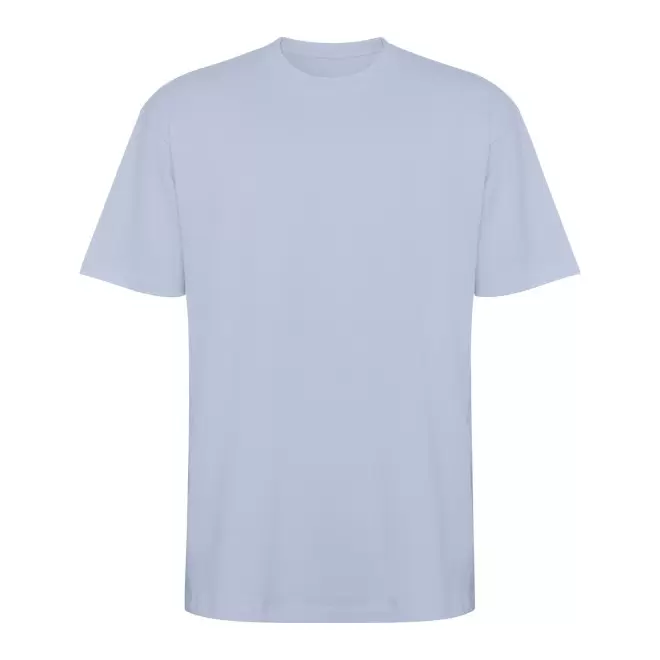 TEE-SHIRT MIXTE COULEUR PERSONNALISE 'BULL' - bleu gris