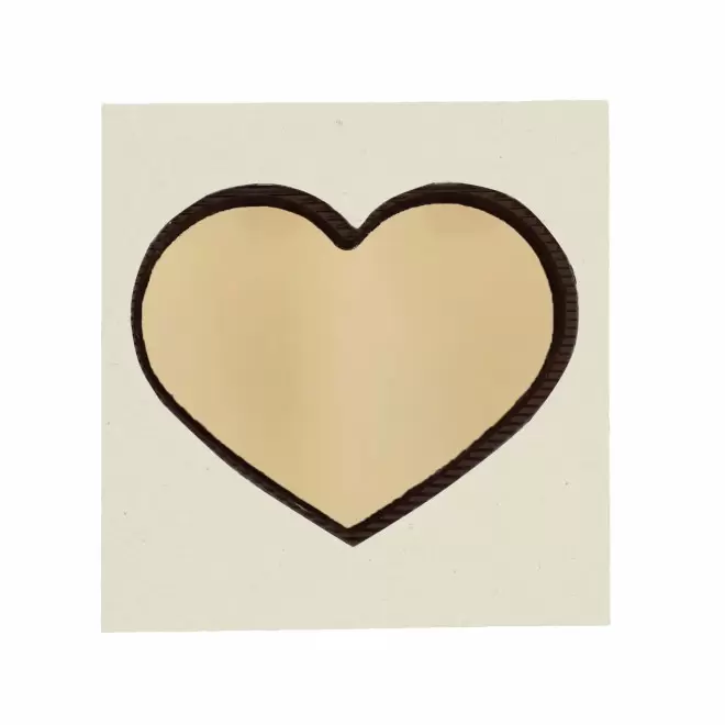 CHOCOLAT PERSONNALISABLE 'BESPOKE' - coeur