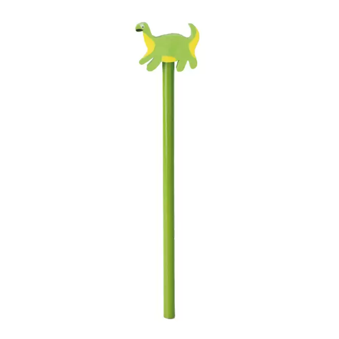 CRAYON EN BOIS PERSONNALISABLE 'GINY'  - dinosaure