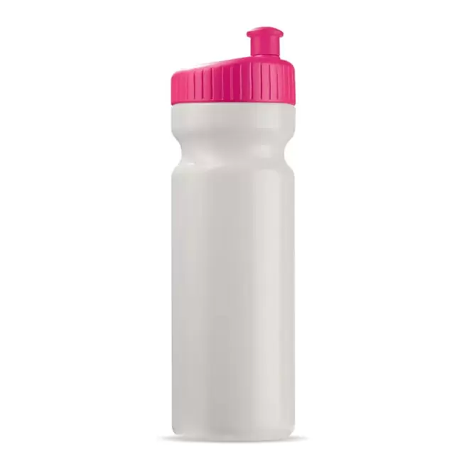 GOURDE DE SPORT PERSONNALISÉE 750ML TRANSLUCIDE 'TRAIL' - rose