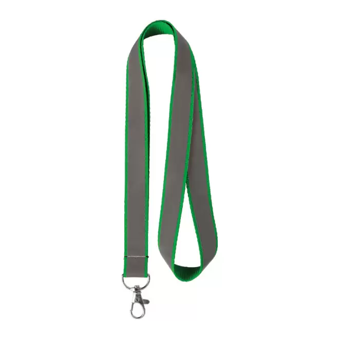 TOUR DE COU PERSONNALISÉ RÉFLÉCHISSANT 'LUMINO' - vert