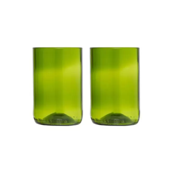 ENSEMBLE DE VERRES PERSONNALISABLE 'RIRE' - vert