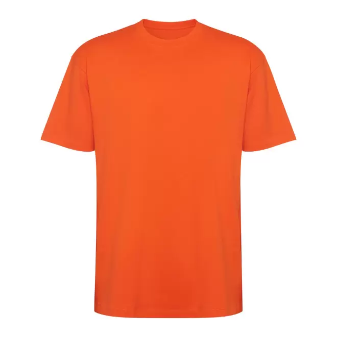 TEE-SHIRT MIXTE COULEUR PERSONNALISE 'BULL' - orange