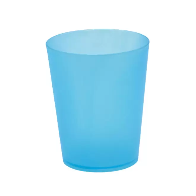 GOBELET REUTILISABLE PERSONNALISABLE 15 CL 'CUP' - bleu