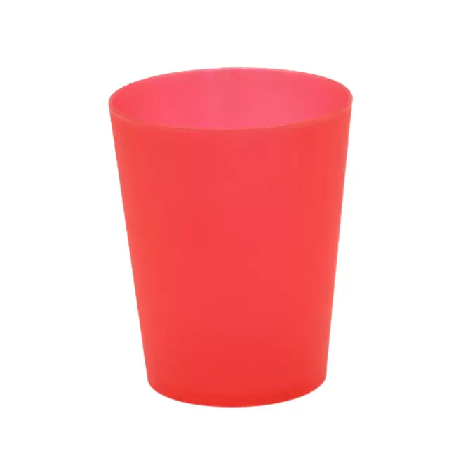 GOBELET REUTILISABLE PERSONNALISABLE 15 CL 'CUP' - rouge