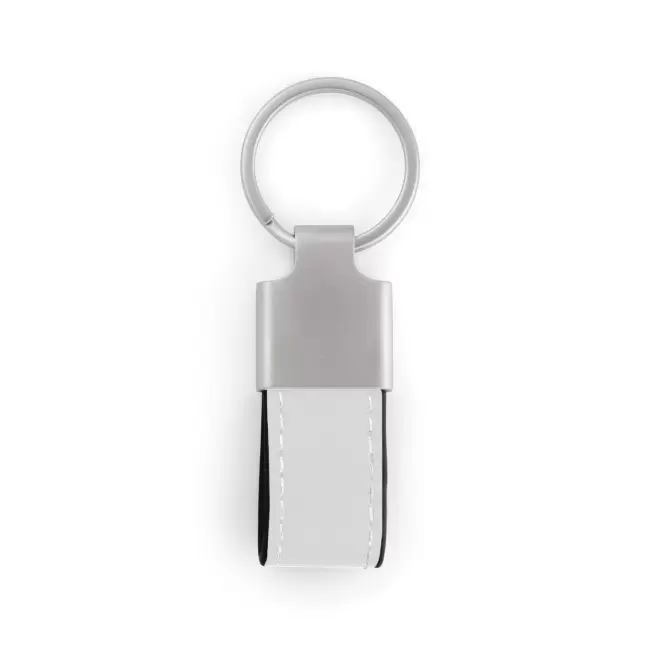 MINI PORTE CLES AUTOMOBILE PERSONNALISE 'POTI MINI' - blanc