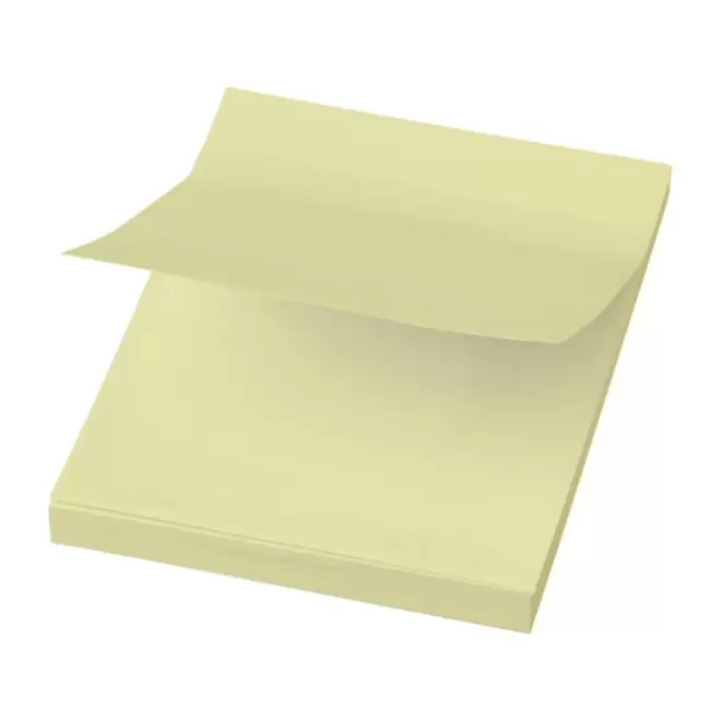 MEMOS REPOSITIONNABLES PUBLICITAIRES 'FORNOTE' 5x7,5 CM - jaune