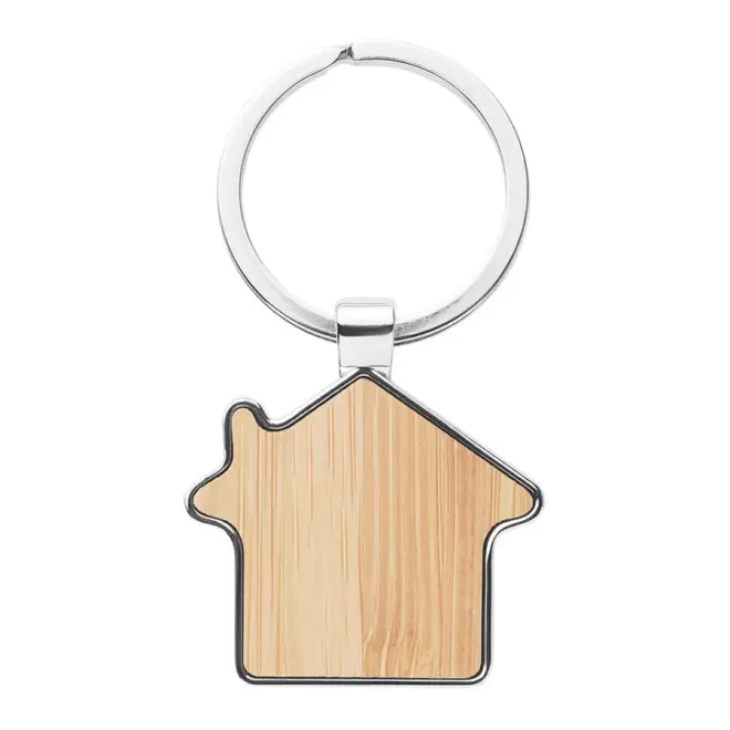 PORTE-CLÉ PERSONNALISÉ EN BOIS 'CASAWOOD' - maison