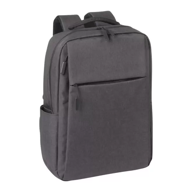 SAC À DOS PERSONNALISÉ POUR ORDINATEUR 'OGLIO' - anthracite