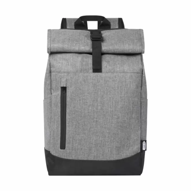SAC À DOS POUR ORDINATEUR PERSONNALISÉ 15,6" 'ZAHAR' - gris