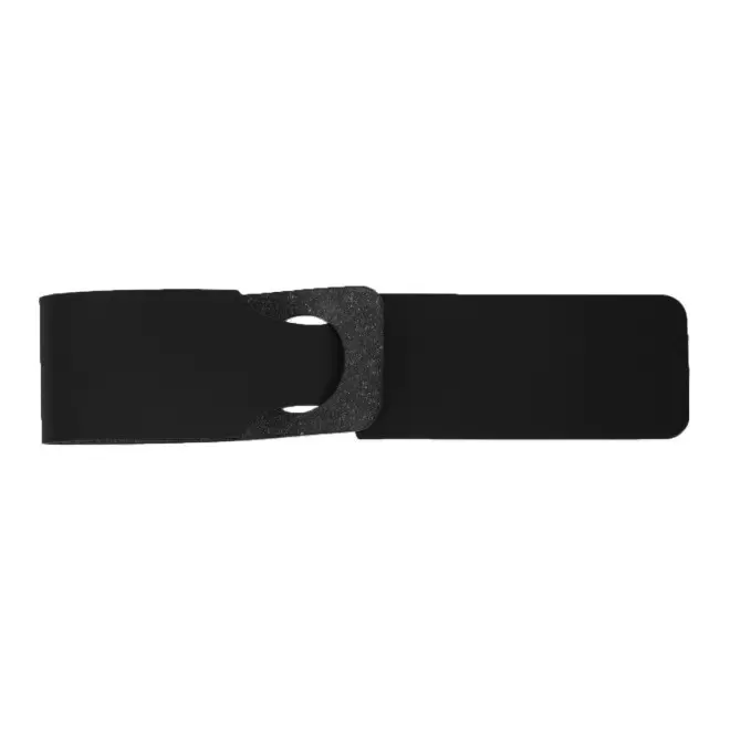 ETIQUETTE BAGAGES PERSONNALISEE MIF EN CUIR 'VINCENT' - noir_charbon