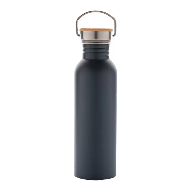 GOURDE PERSONNALISABLE ACIER INOXYDABLE 700ML 'HOLLDO' - bleu