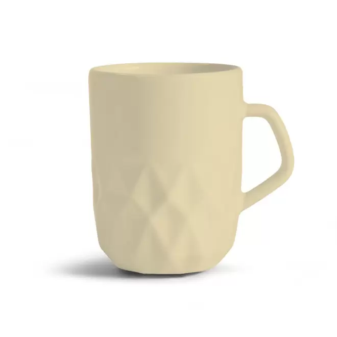MUG CERAMIQUE PERSONNALISABLE EUROPE 280 ML 'CELESTA' - jaune pale