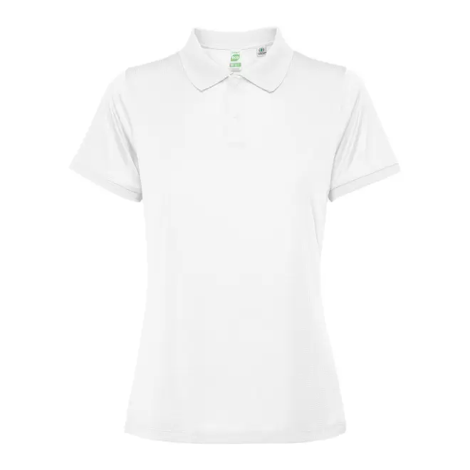 POLO DE SPORT FEMME PERSONNALISABLE 'TORMO' - blanc