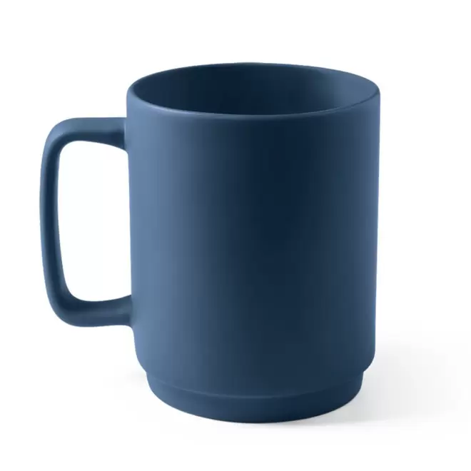 MUG EN CERAMIQUE PERSONNALISE 330 ML 'PANOLI' - bleu