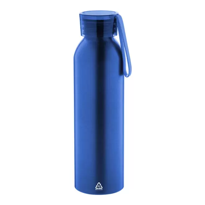 GOURDE ALU RECYCLE PERSONNALISEE 600 ML 'KILIMANDJARI' - bleu