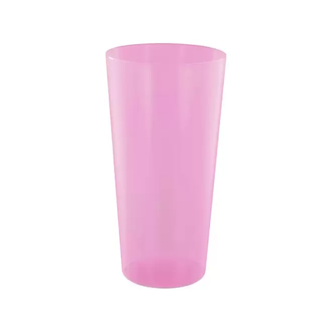 GOBELET MIF RÉUTILISABLE PERSONNALISÉ 60 CL 'CUPY' - rose