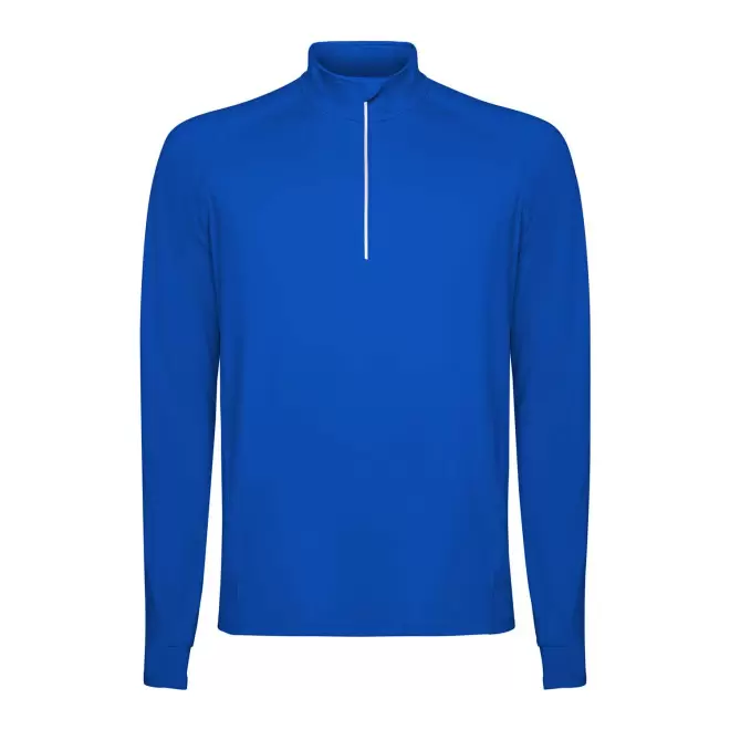 SWEAT DEMI-ZIP RESPIRANT HOMME PERSONNALISABLE 'ESTAMBUL' - bleu royal