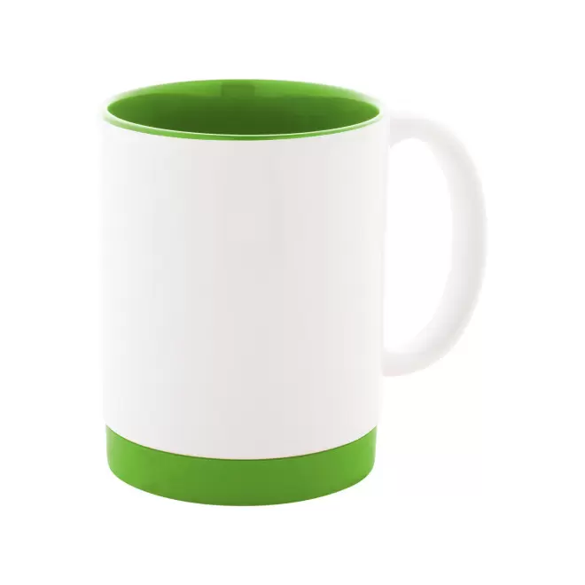 MUG CERAMIQUE 300 ML PERSONNALISABLE 'CLAUDIA' - vert