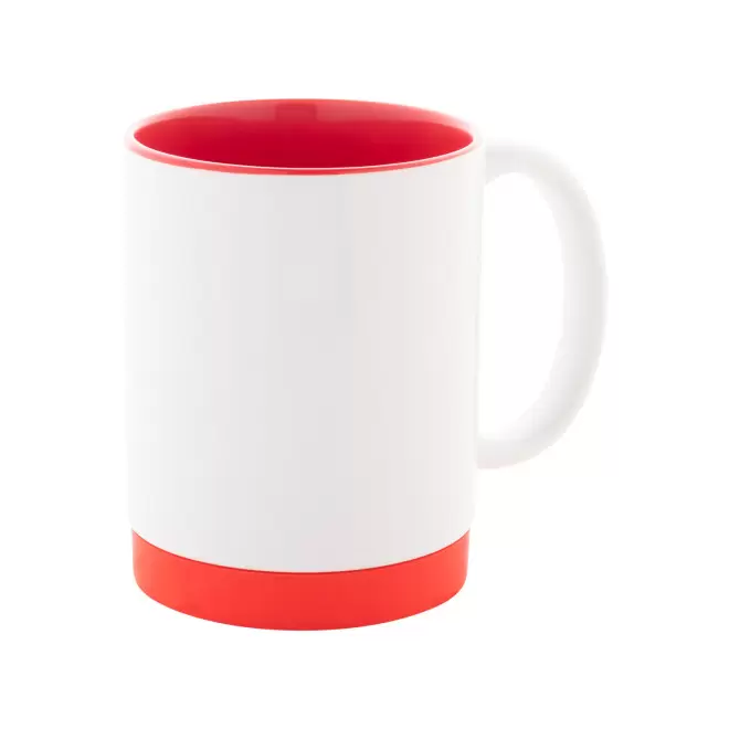 MUG CERAMIQUE 300 ML PERSONNALISABLE 'CLAUDIA' - rouge