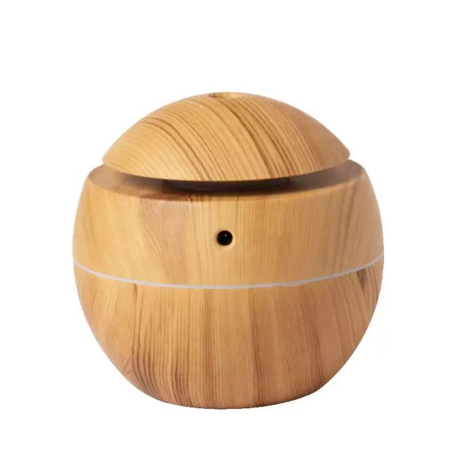 HUMIDIFICATEUR PERSONNALISÉ AVEC DIFFUSEUR D'ARÔMES 'PERLE' - bambou