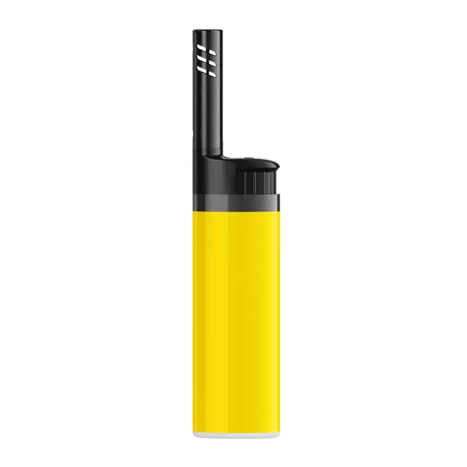 BRIQUET ALLUME BOUGIE BIC PERSONNALISABLE 'EZ REACH' - jaune