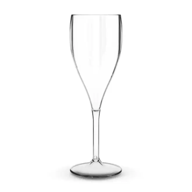 FLUTE A CHAMPAGNE TRITAN® PERSONNALISABLE MIF QUADRI 'SERULI' 16CL  - transperent