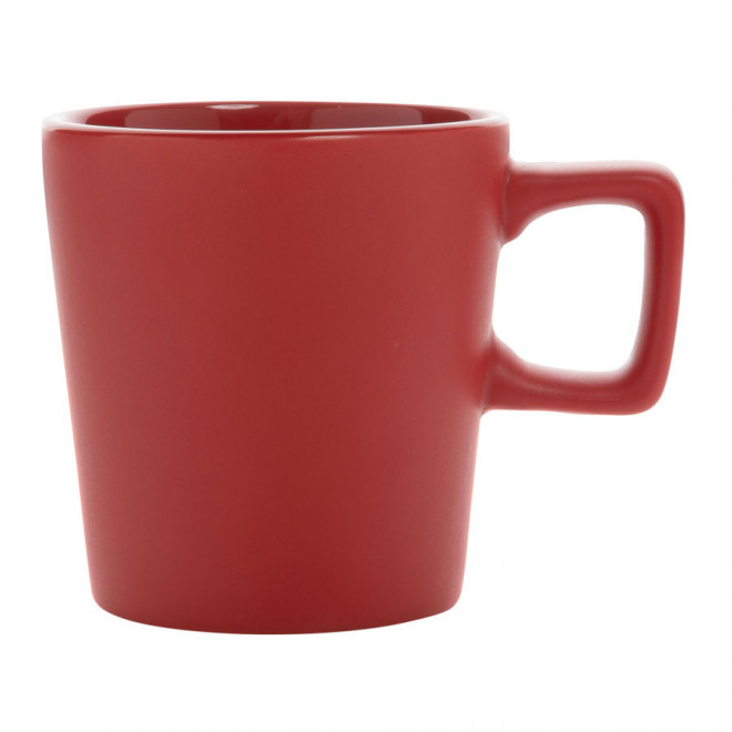 MUG PERSONNALISÉ EN CÉRAMIQUE 300 ML 'RISTRETTO' - rouge