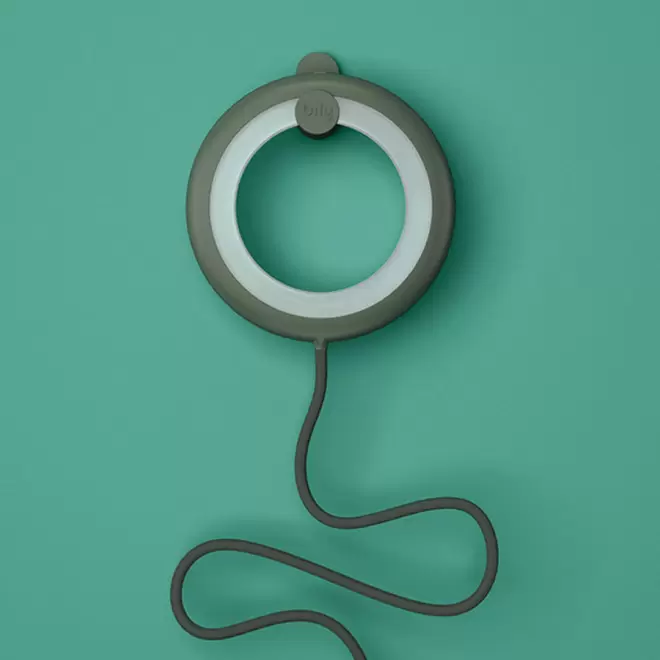 RING LIGHT PERSONNALISÉE XOOPAR® 'BILY' - kaki