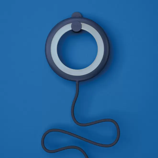 RING LIGHT PERSONNALISÉE XOOPAR® 'BILY' - bleu foncé