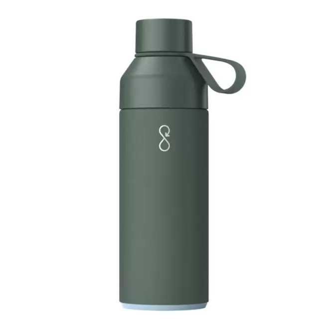 BOUTEILLE ISOTHERME 500ML PERSONNALISABLE 'OCEAN BOTTLE' - vert forêt