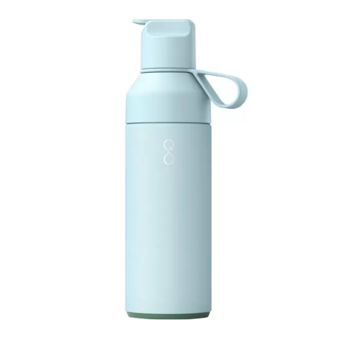BOUTEILLE ISOTHERME 500 ML PERSONNALISABLE 'OCEAN GO' - bleu ciel