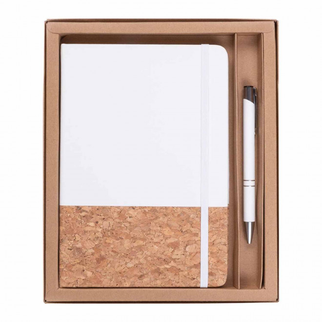 COFFRET CADEAU PERSONNALISABLE 'MENTO' - blanc