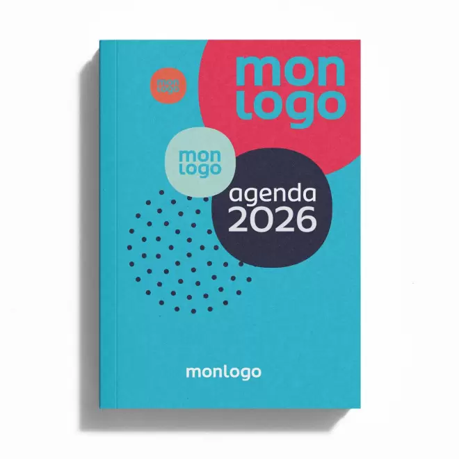 AGENDA SEMAINIER PERSONNALISABLE 'CANVO' - Format A4